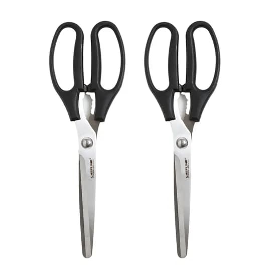 셰프라인 베이직 양손가위, 블랙, 26cm, 2개