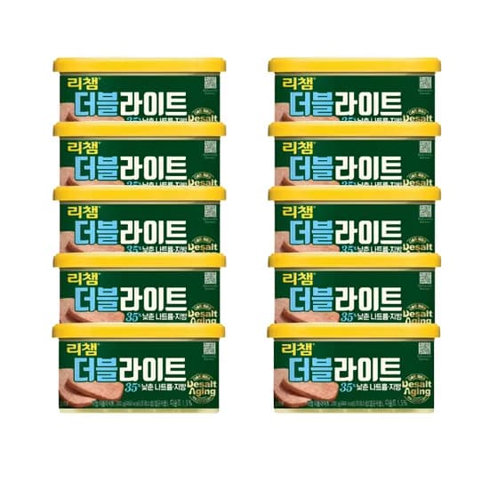 동원 리챔 더블라이트 200g 10개