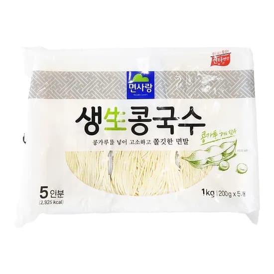 면사랑 생 콩국수 1kg 1개