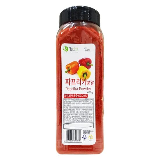 이슬나라 파프리카분말 PET 400g 1개