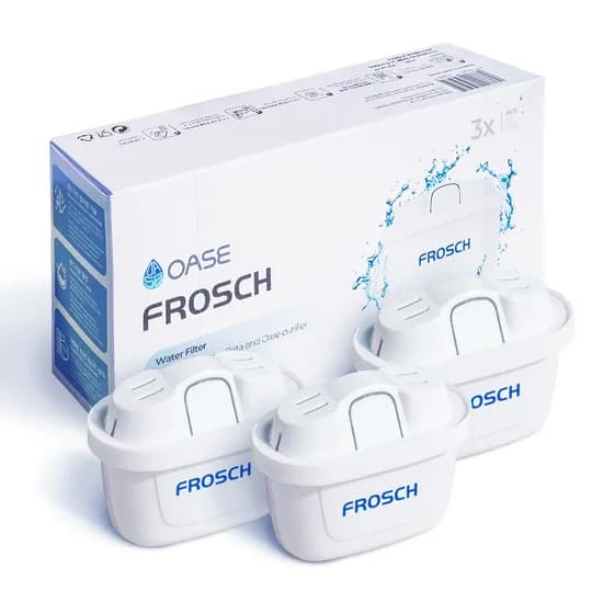 OASE FROSCH 정수기 필터, 브리타 막스트라 호환, 호환용, 3개입, 1개