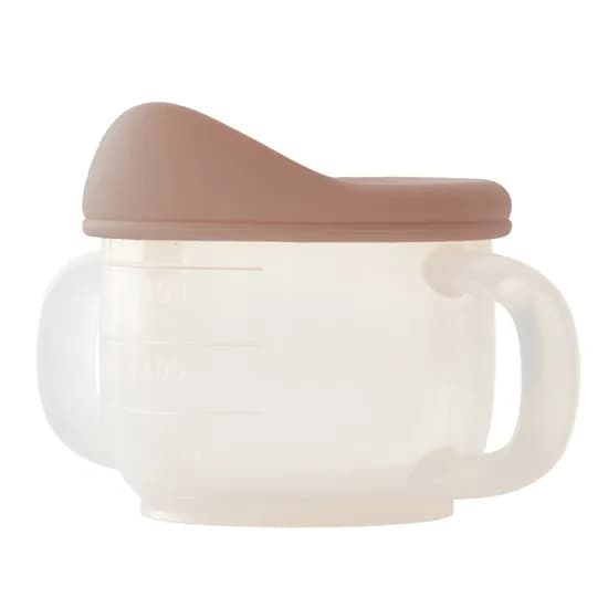 퍼기 처음 쓰는 말랑 빨대컵, 토프브라운, 200ml, 1개