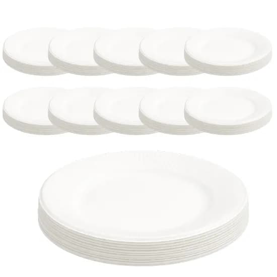 식물성 종이접시, 21cm, 10개입, 10개