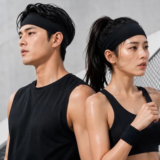 스포츠 헤어밴드, FREE, 3개