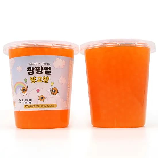 팝핑보바 망고향 907g 1개
