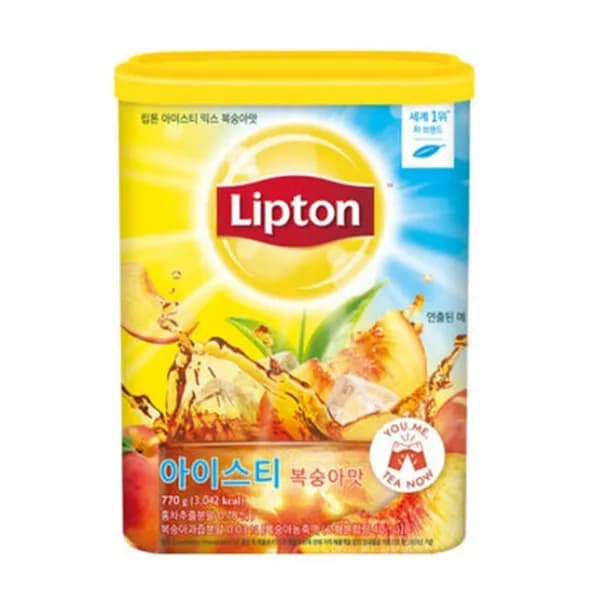 립톤 아이스티 믹스 복숭아맛 770g 1통 11,290원