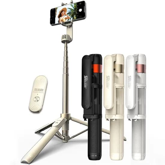셀루미 포퍼먼스 130cm 블루투스 셀카봉 삼각대 SEL-CT1300M PRO 블랙 1개