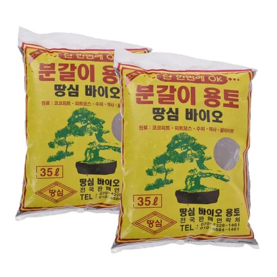 땅심 바이오 용토, 70L, 1세트