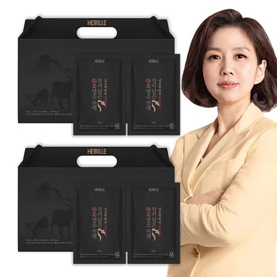 김소형원방 장어 담은 흑염소 진액 70ml 30포 2박스