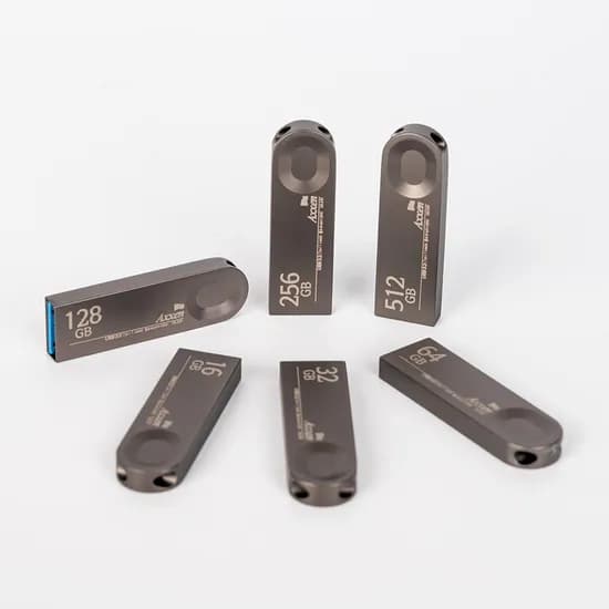 액센 U400 노아르 3.2 Gen 1 x 1 USB 메모리, 16GB, 1개