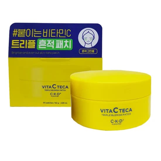 씨케이디개런티드 비타씨테카 트리플 흔적 패치 60매 1개