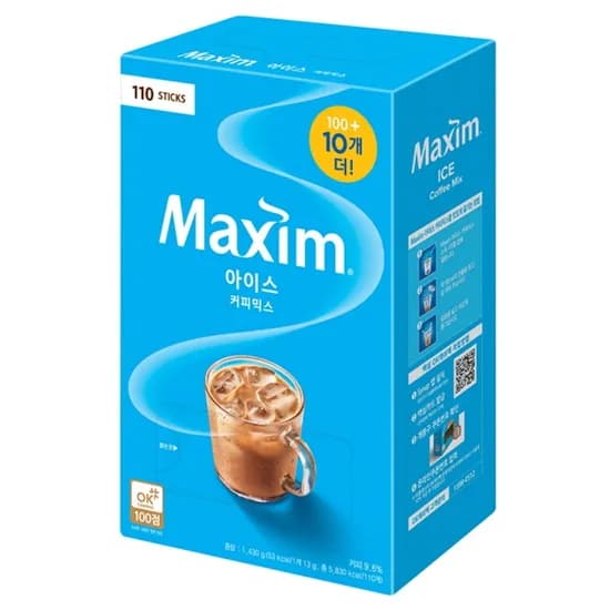 맥심 아이스 커피믹스, 13g, 110개입, 1개