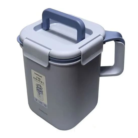락앤락 투핸들 음식물 쓰레기통 라이트 바이올렛, 3L, 1개