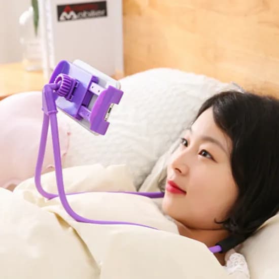 스마트폰 자바라 목거치대 화이트 1개