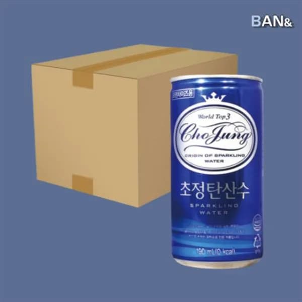 일화 초정 탄산수 플레인 190ml 60개 29,600원