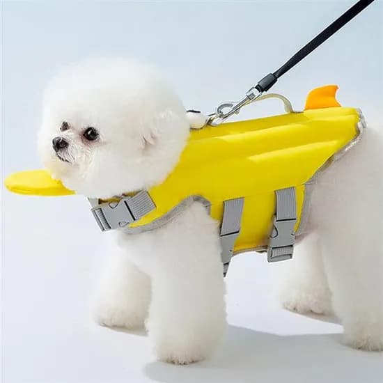 강아지 구명조끼, 옐로우피쉬, S, 1개