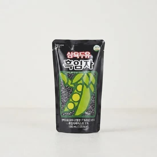 삼육두유 흑임자 두유 파우치 190ml 20개