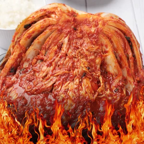 더본촌 허벌나게 매운 포기김치 1kg