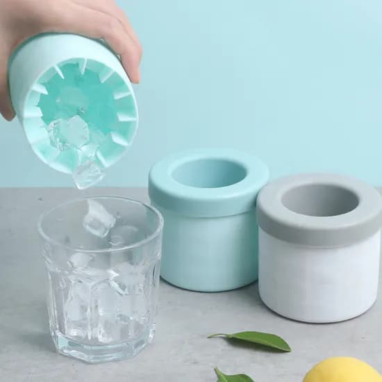 실리콘 각얼음메이커, 블루그레이, 1개