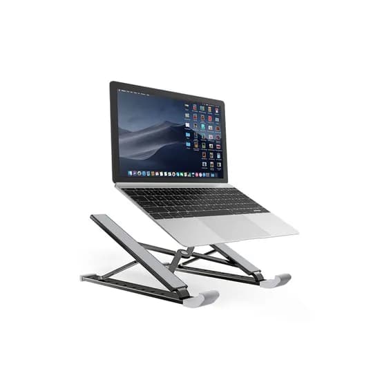 알루미늄 노트북 태블릿 거치대 높이조절 가능 FS-40 블랙 1개