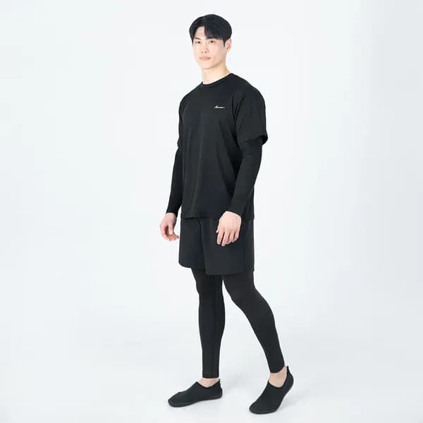 오레인 남성 올인원 래쉬가드 세트 블랙 2XL 1개 32,800원
