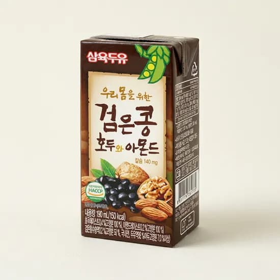 삼육두유 검은콩 호두와 아몬드 190ml 64개