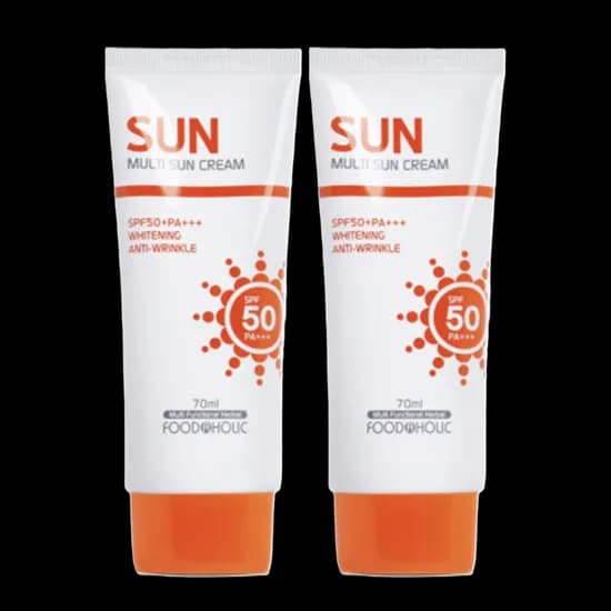 스마트 케어 3 in 1 데일리 자외선차단 멀티 선크림 SPF50 PA+++ 70ml 2개