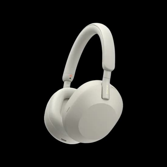소니 노이즈 캔슬링 헤드폰, WH-1000XM5, 실버, 1개 + 보조배터리, 1개