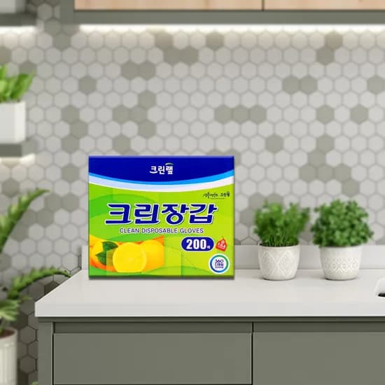 크린랲 크린장갑 200매 1개