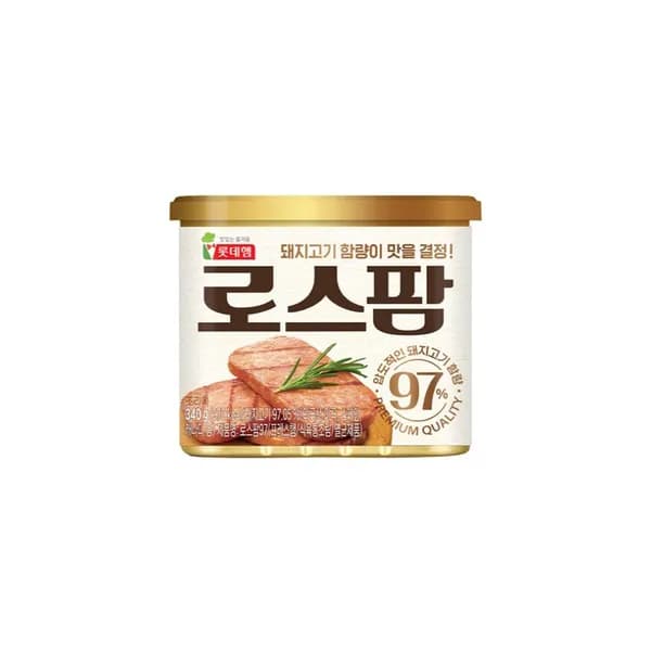롯데햄 로스팜97 340g 5개