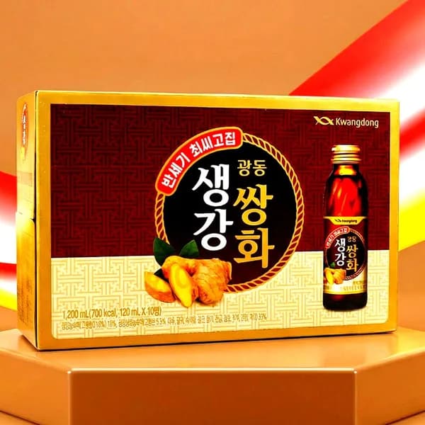 광동제약 광동 생강쌍화 약국용 쌍화차 120ml 10병
