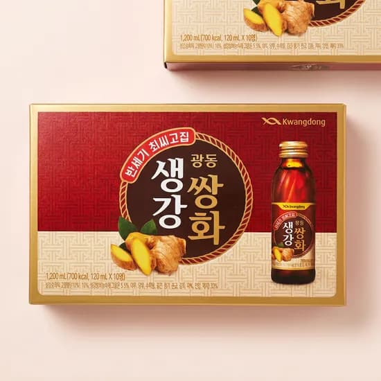 광동제약 광동 생강쌍화 약국용 쌍화차 120ml 20병
