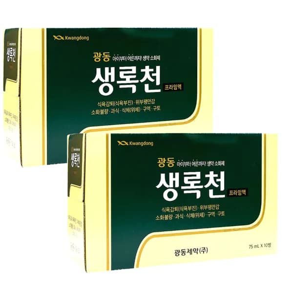 광동제약 생록천 프라임액 75ml 20병