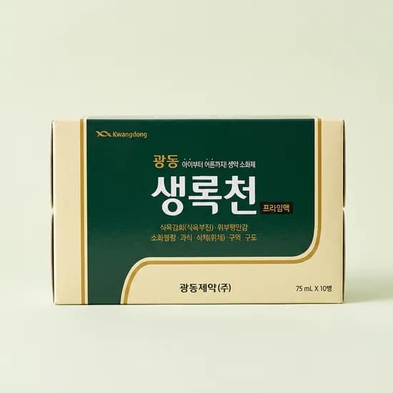 광동제약 생록천 프라임액 75ml 30병