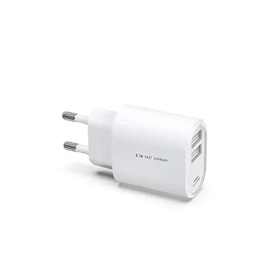 드리온 가정용 충전기 2.1A USB 2포트 C타입 1.2M 화이트 1개
