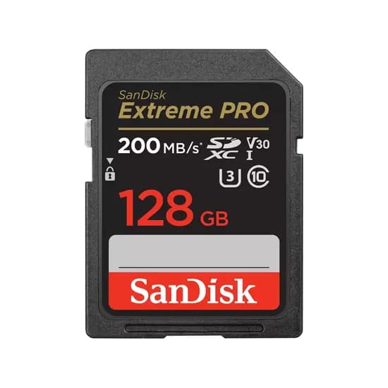SanDisk EXTREME PRO SD CARD, 128GB, 1개