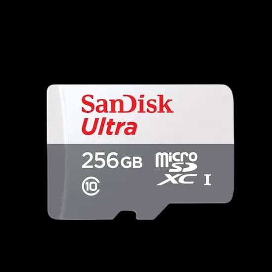 샌디스크 울트라 마이크로 SD 메모리카드 SDSQUNR, 256GB, 1개