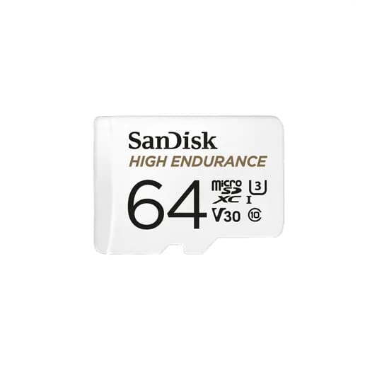 SANDISK HIGH ENDURANCE microSD 카드 SQQNR, 64GB, 1개
