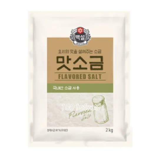 CJ제일제당 백설 맛소금 2kg 1개