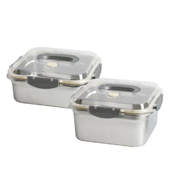 랑펠로 에어 푸드케이스 2종 3000ml 4000ml 2개