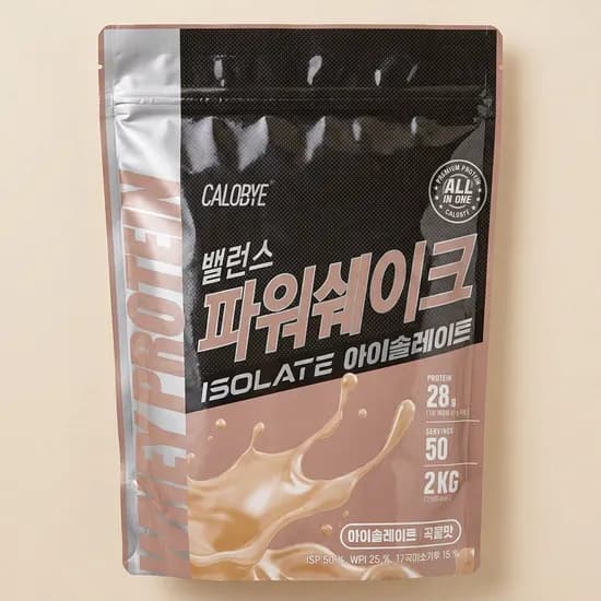 칼로바이 밸런스 파워쉐이크 아이솔레이트 곡물맛 2000g 1개