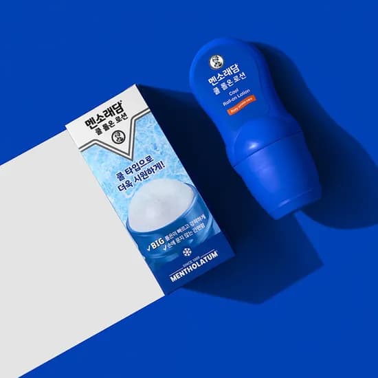 멘소래담 마사지 쿨 롤온 로션, 50ml, 2개