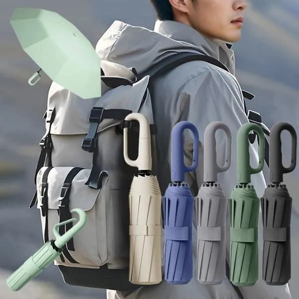 UV차단 3단 자동 버클형 우산 블랙 9,790원