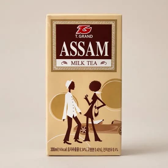T.GRAND 뉴초이스 아쌈 밀크티 300ml 24개
