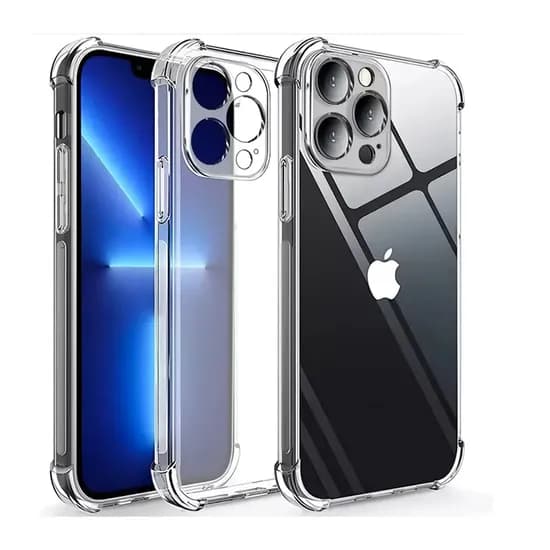 LCM 아이폰 TPU 투명 범퍼 케이스, 아이폰 13 Pro, 2개, 1개