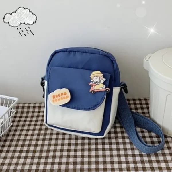 여아 휴대폰가방 블루 9,900원