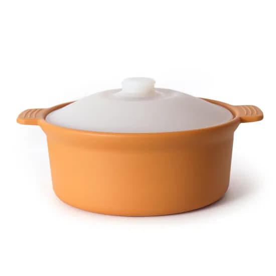 실리콘 계란찜기, 대, 1300ml, 머스타드 옐로우, 1개