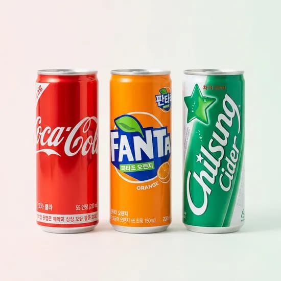 코카콜라 190ml 10캔 외 2종 총 30캔