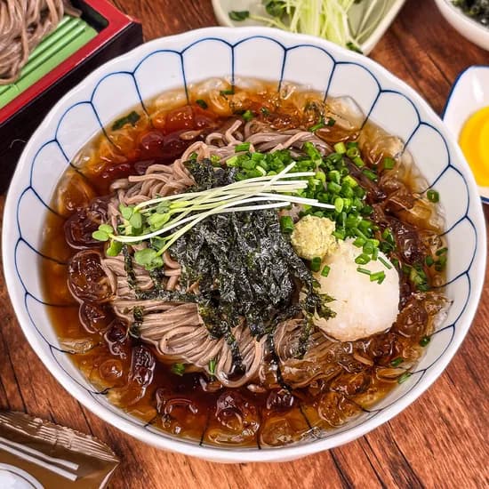 산지농수산 메밀소바 세트, 생메밀국수, 1kg, 1개 + 메밀장, 40g, 6개, 1세트