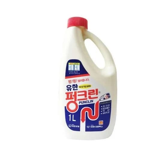 유한 펑크린 배수구막힘 용해제 1000ml 12개입